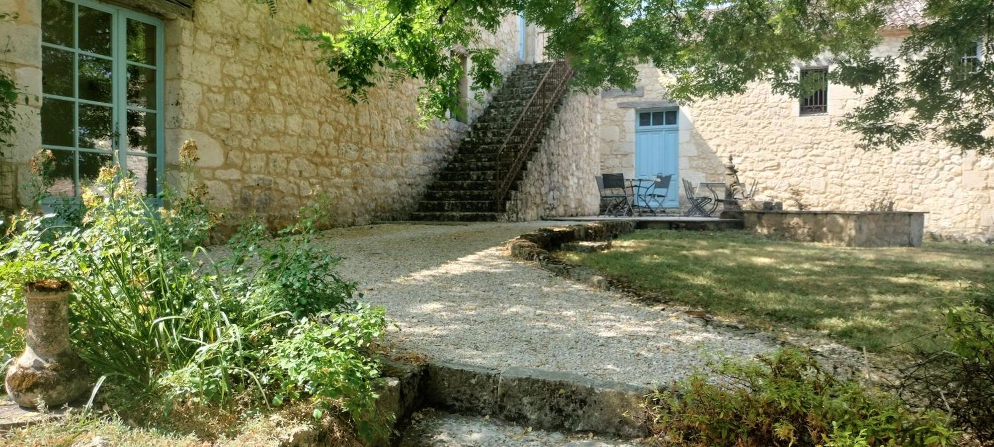 Chambre D'Hote "La Pierre" Domaine De Fonpeyroune Conne-de-Labarde Exteriér fotografie